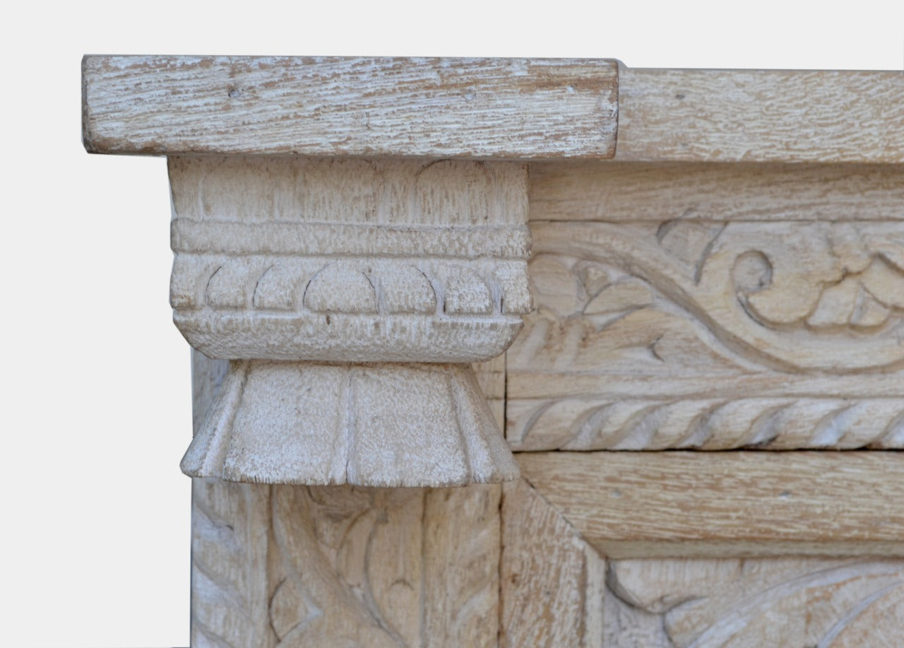 Ciri Carved Wooden Chest