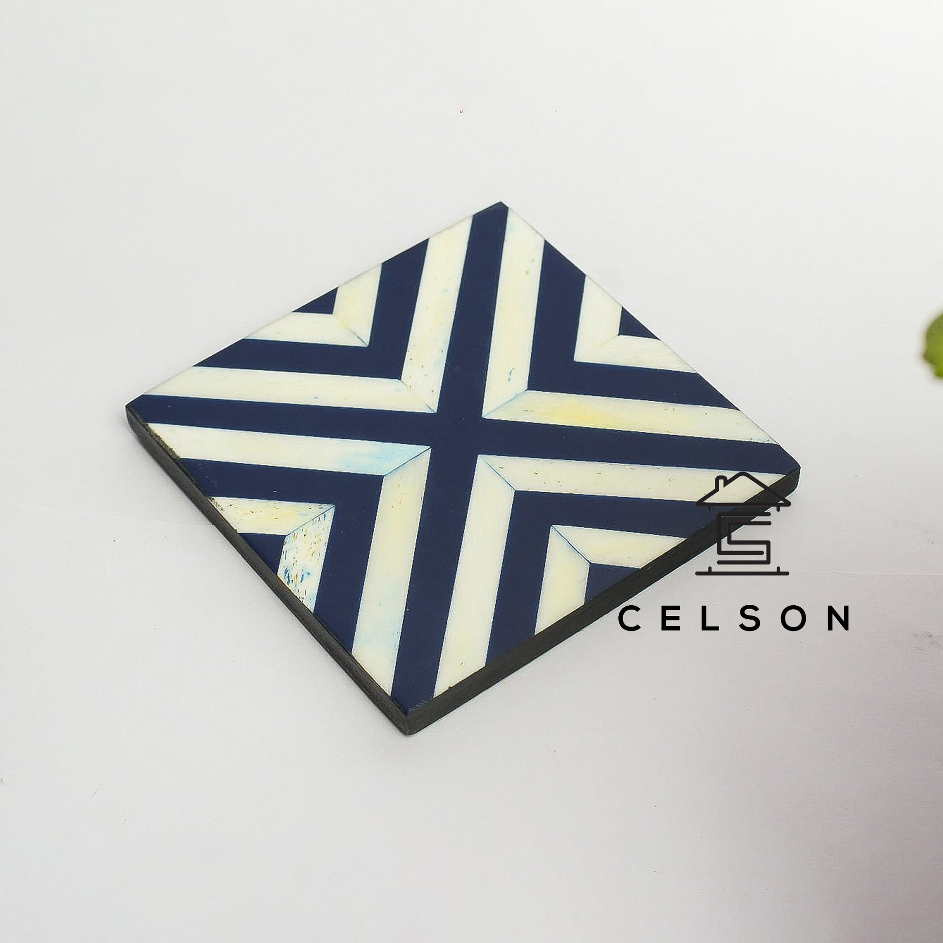 Roma Bone Inlay Coaster