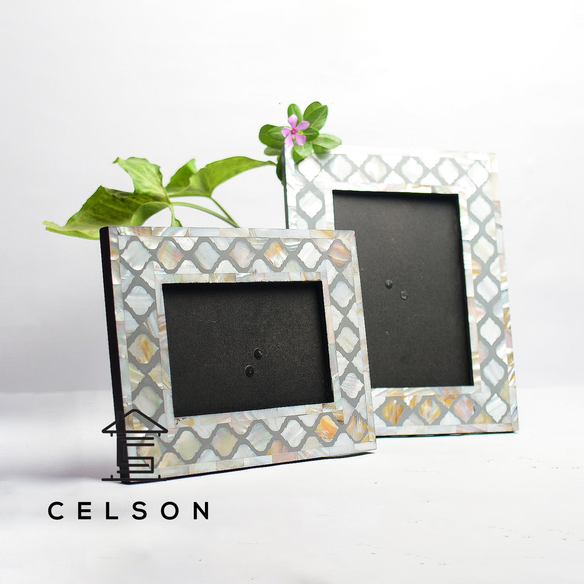 Harley Mother of Pearl Inlay Photo Frame