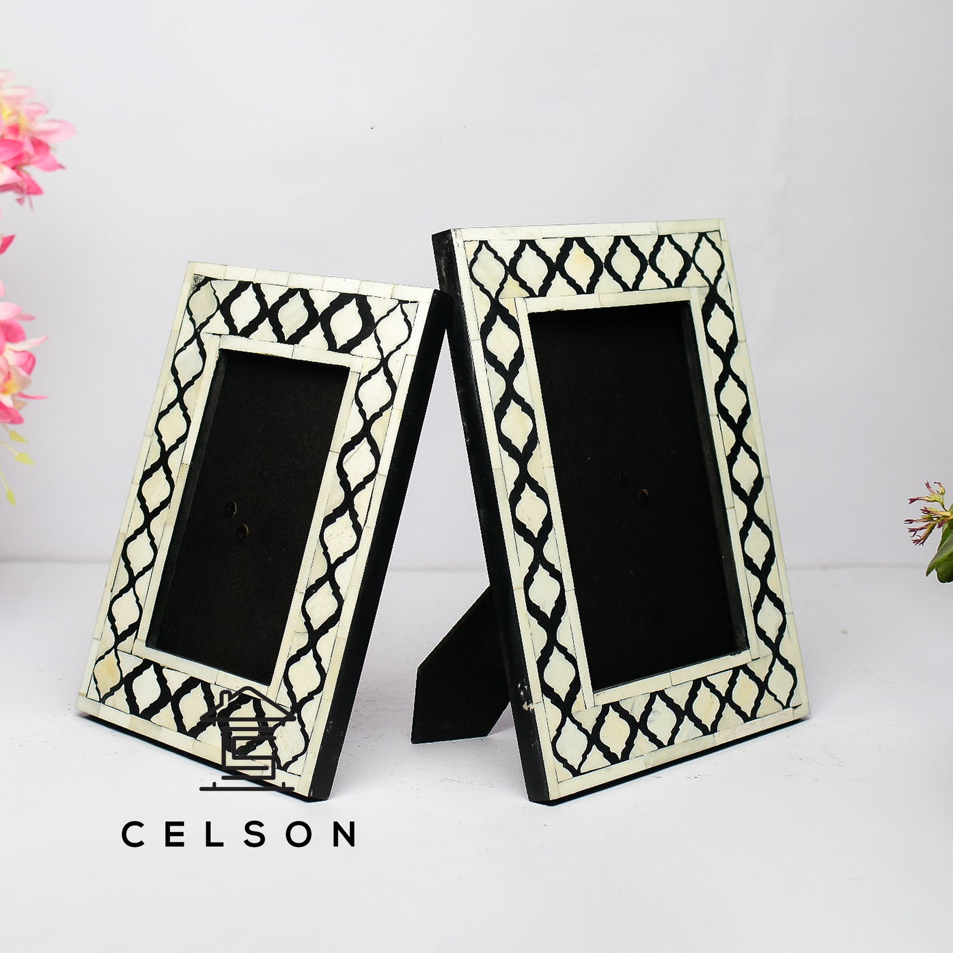 Nina Bone Inlay Photo Frame