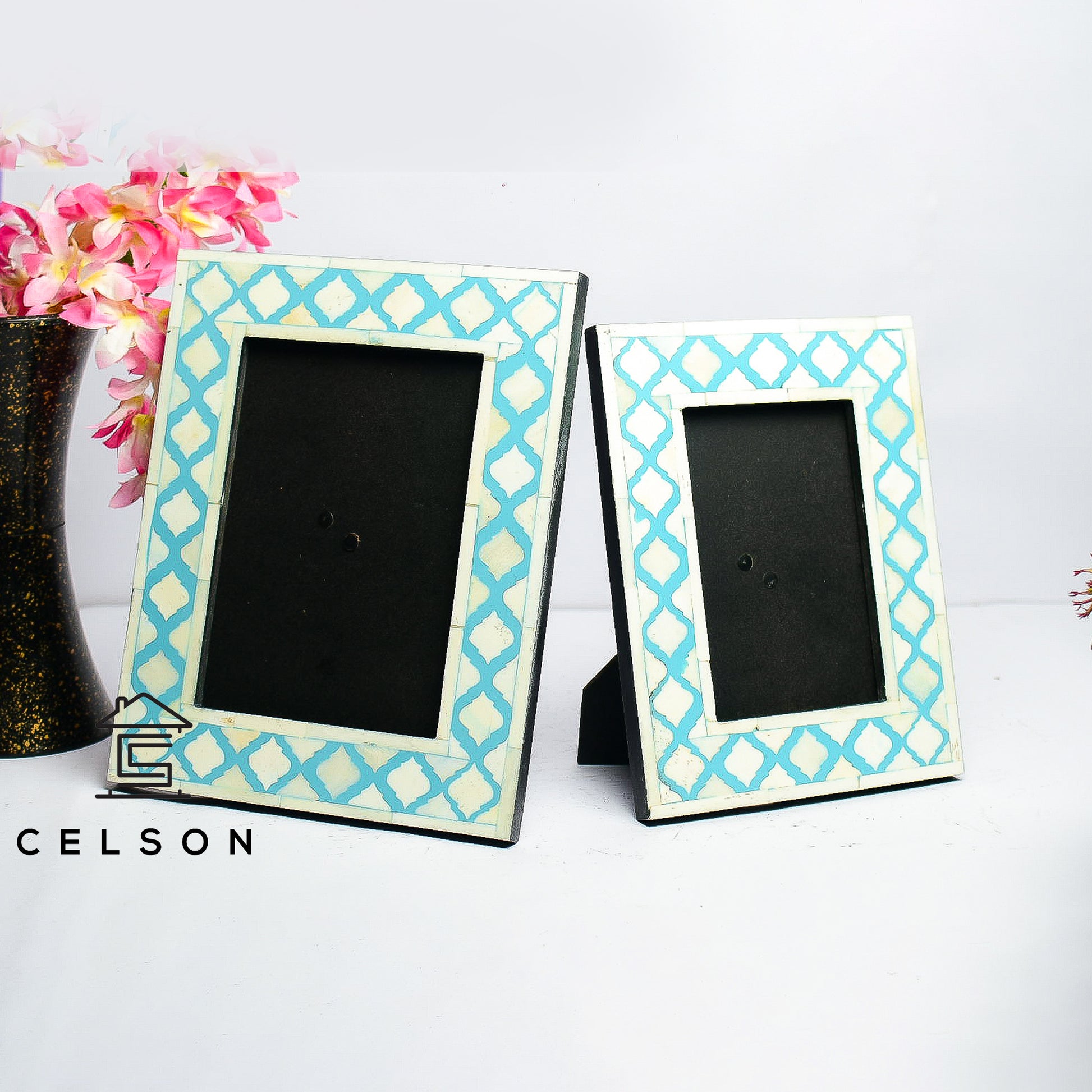 Liza Bone Inlay Photo Frame