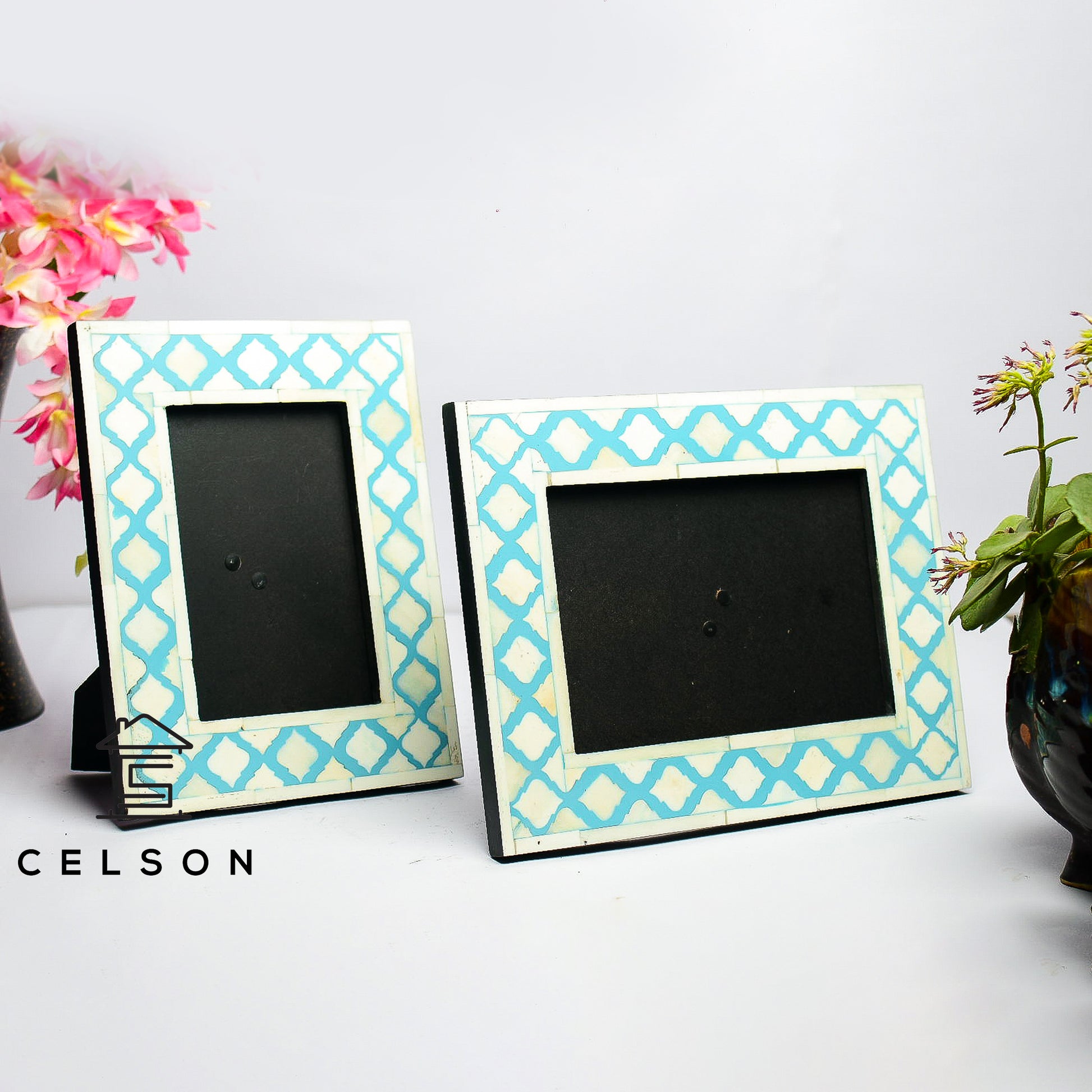 Liza Bone Inlay Photo Frame