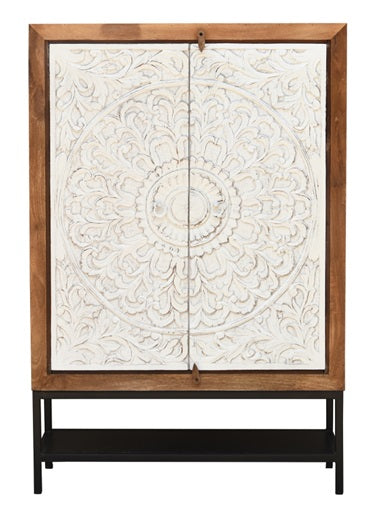 Helgu Wooden Bar Cabinet