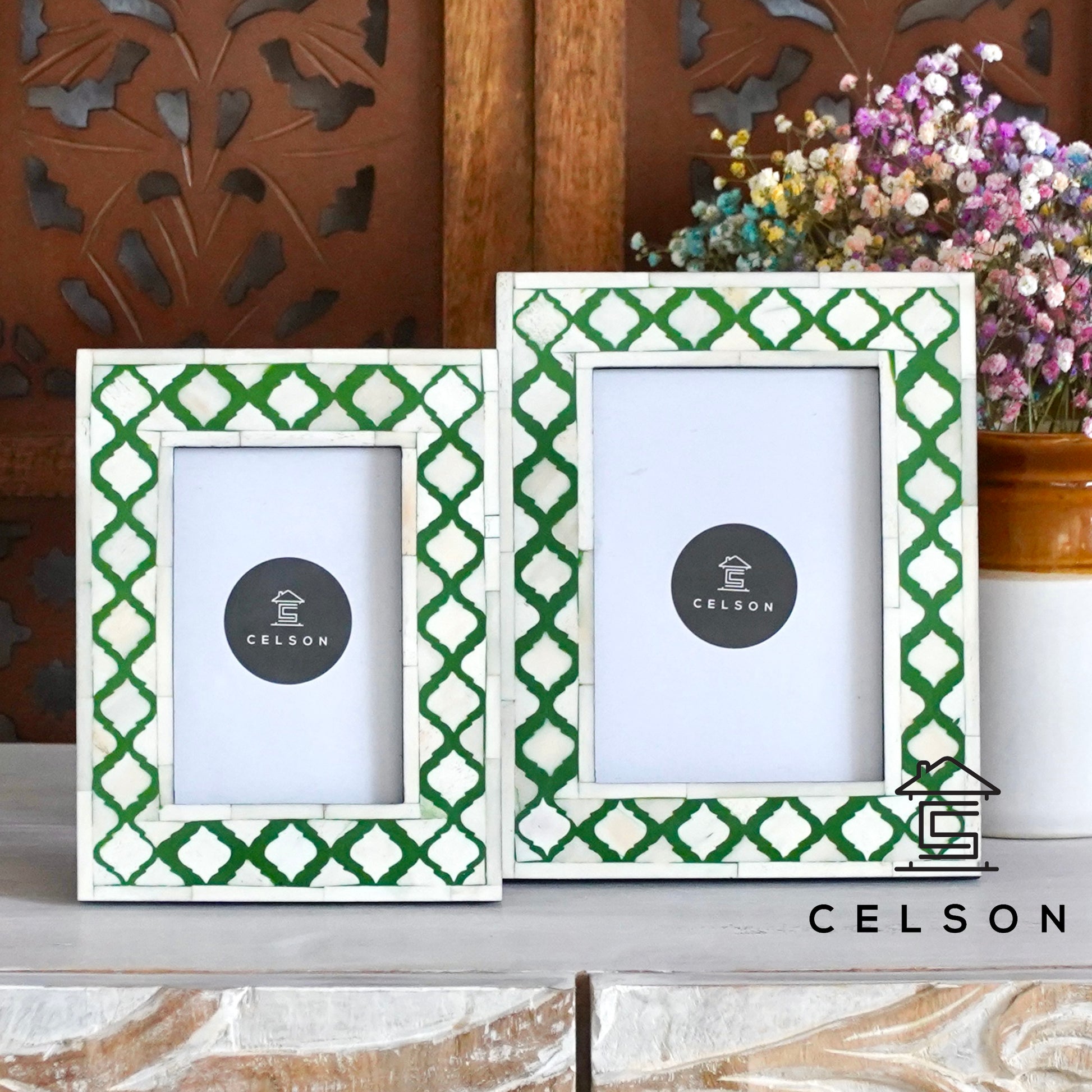 Kate Bone Inlay Photo Frame