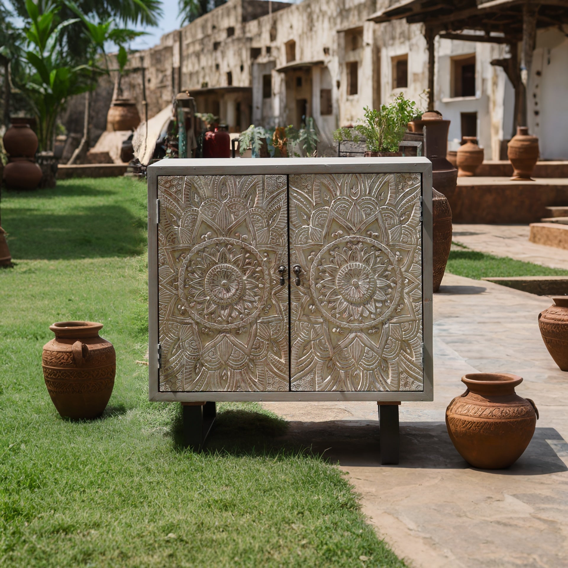 Rudra Wooden Cabinet