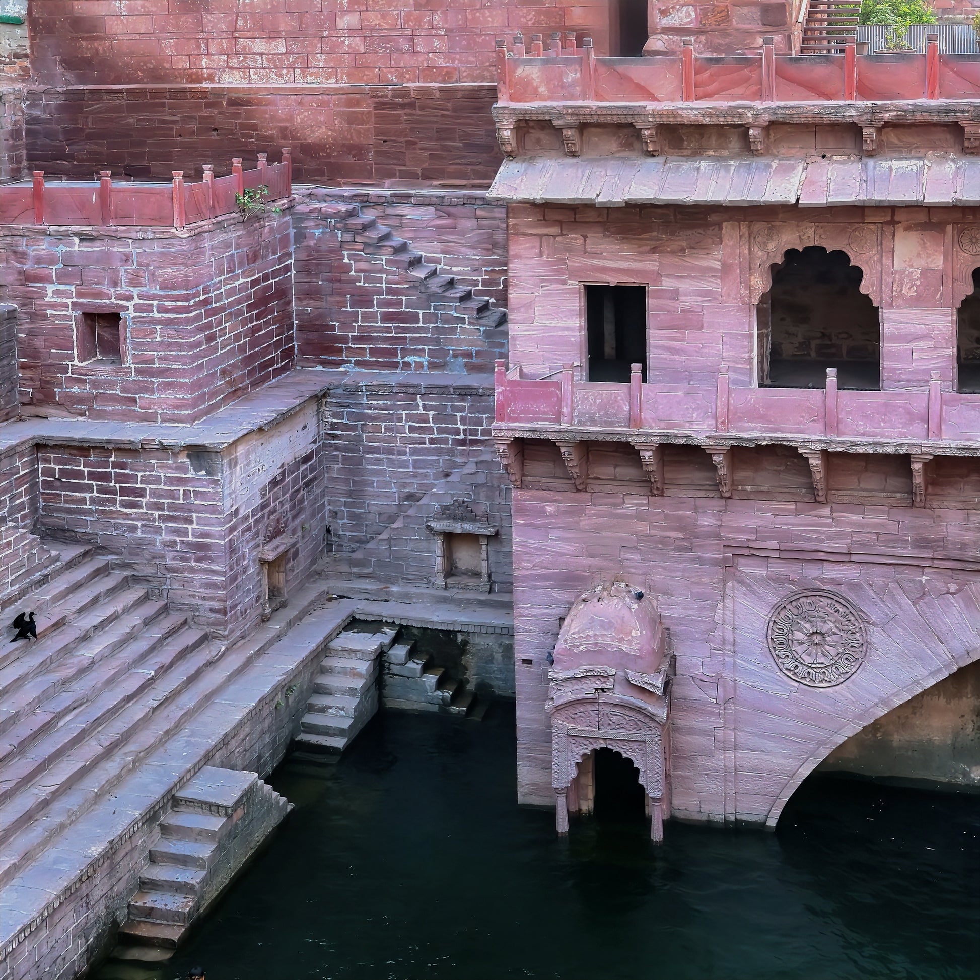 Baori Wooden Bedside Table