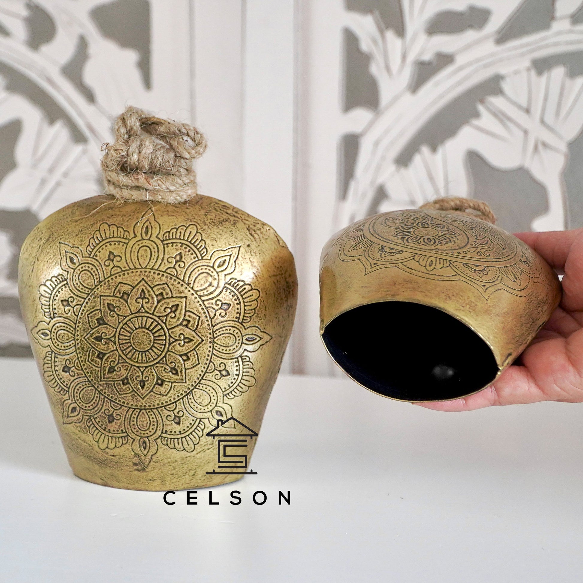 Grace Brass Finish Bell