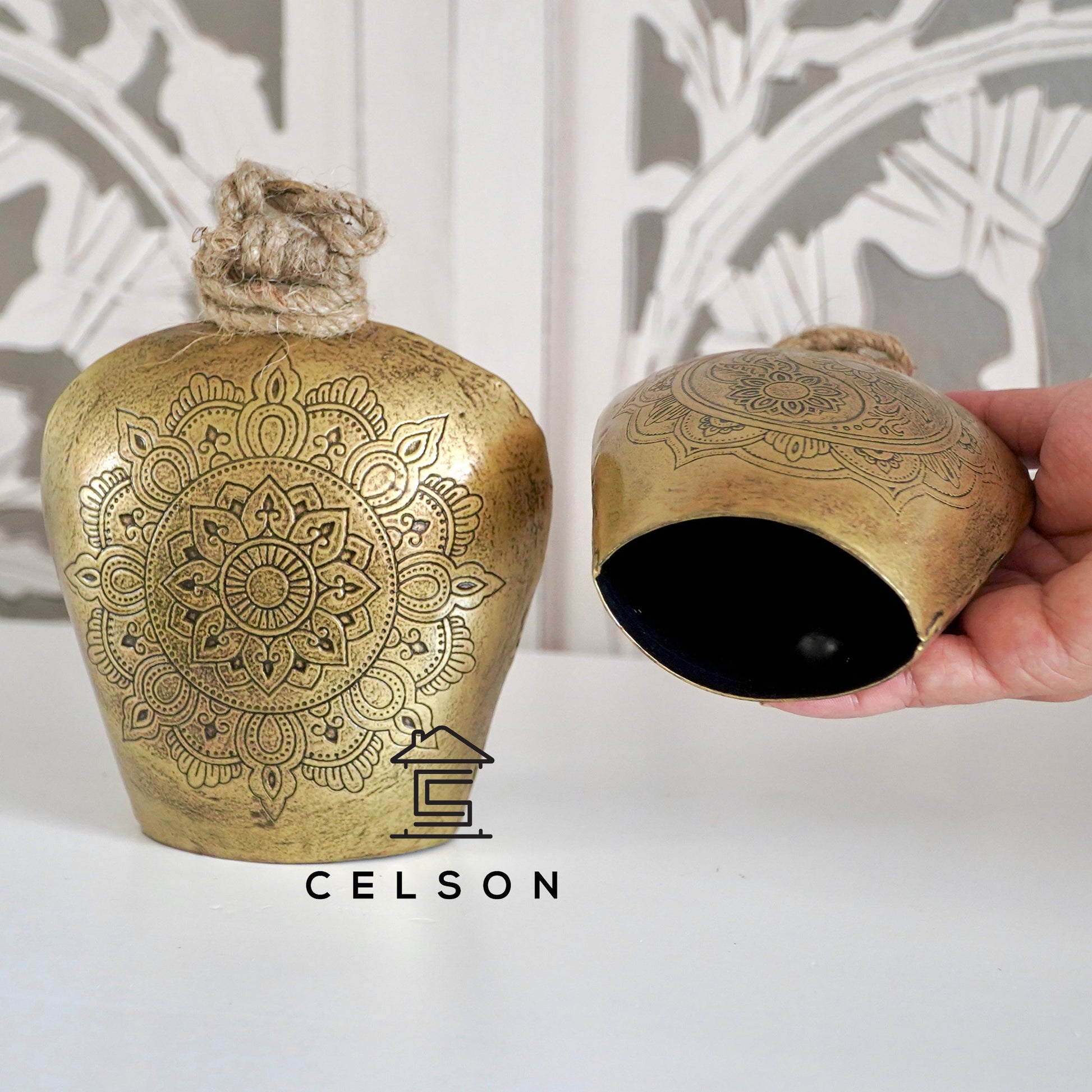 Grace Brass Finish Bell