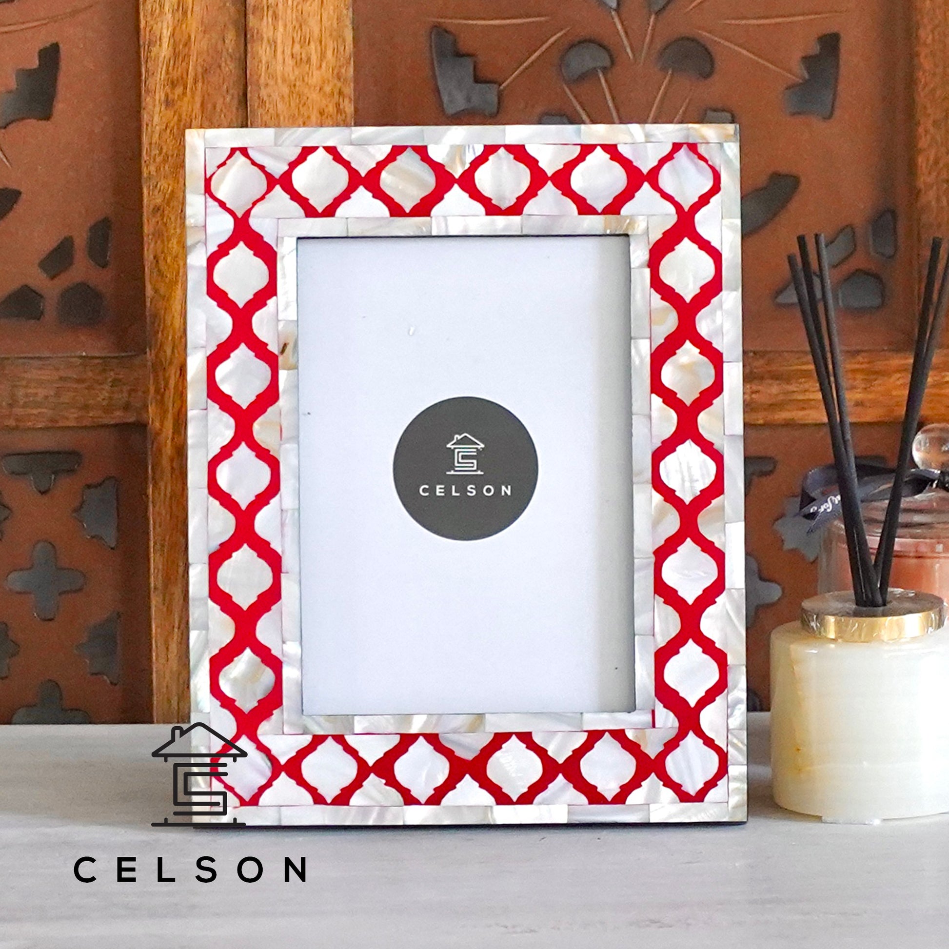 Millie Mother of Pearl Inlay Photo Frame