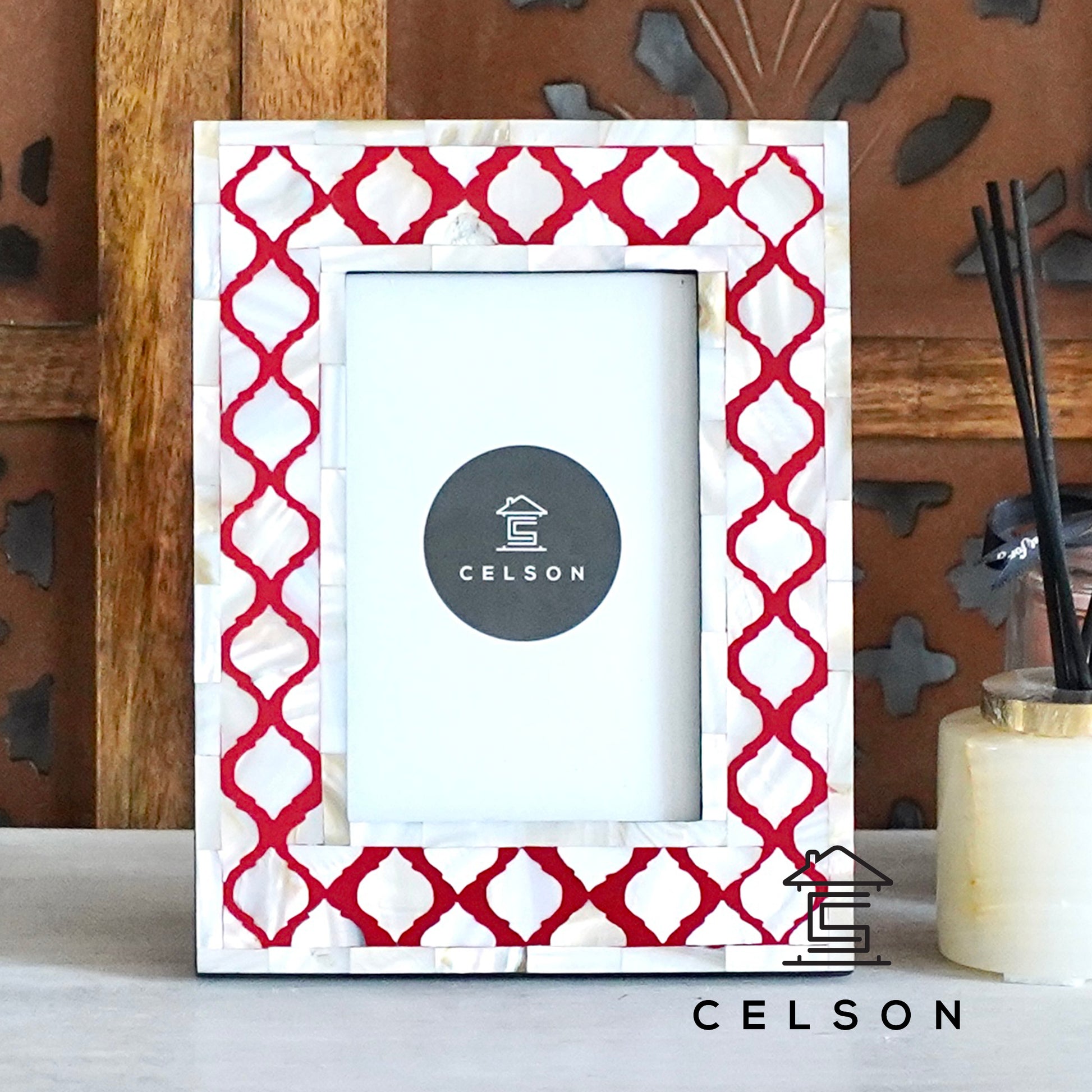 Millie Mother of Pearl Inlay Photo Frame