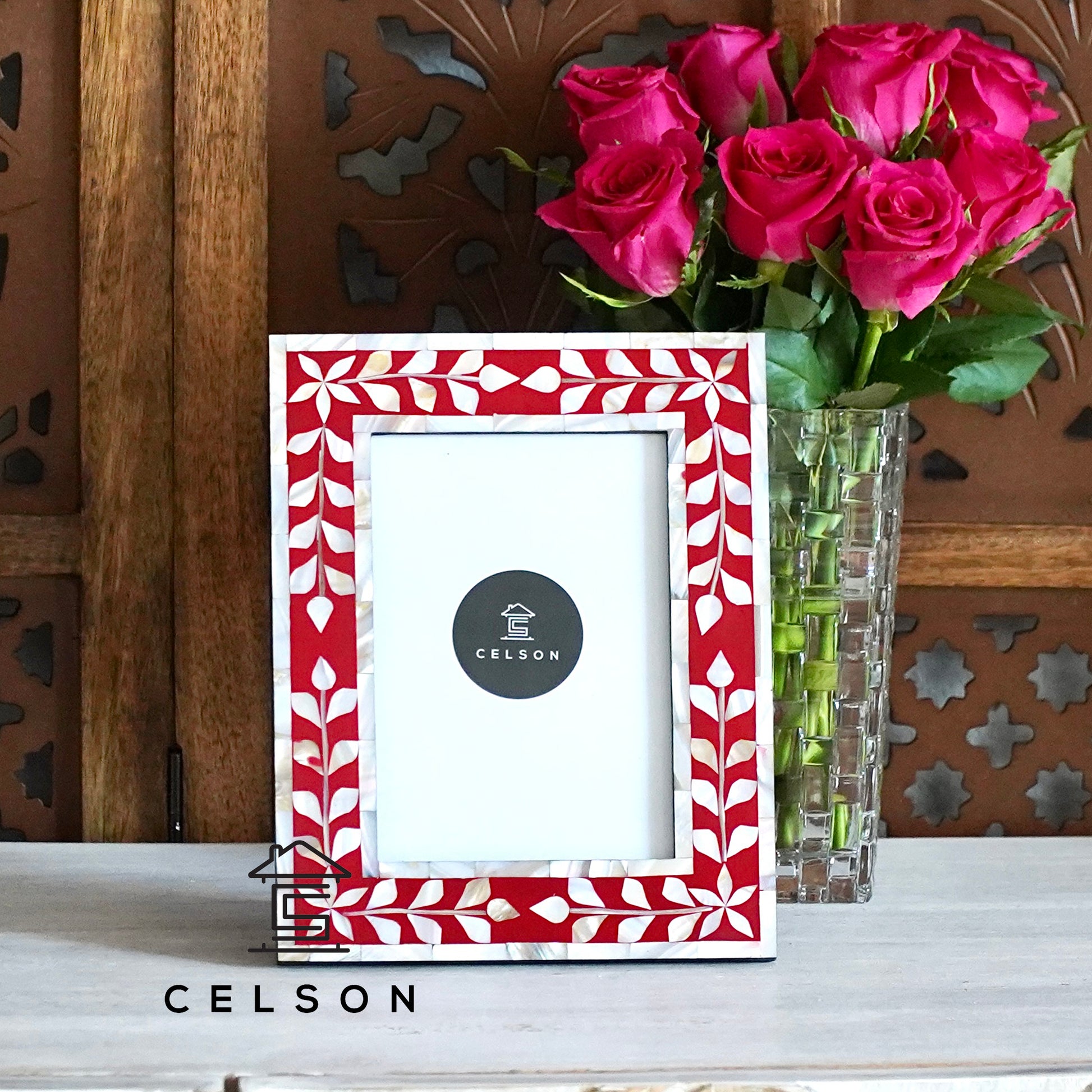 Ethan Mother of Pearl Inlay Photo Frame