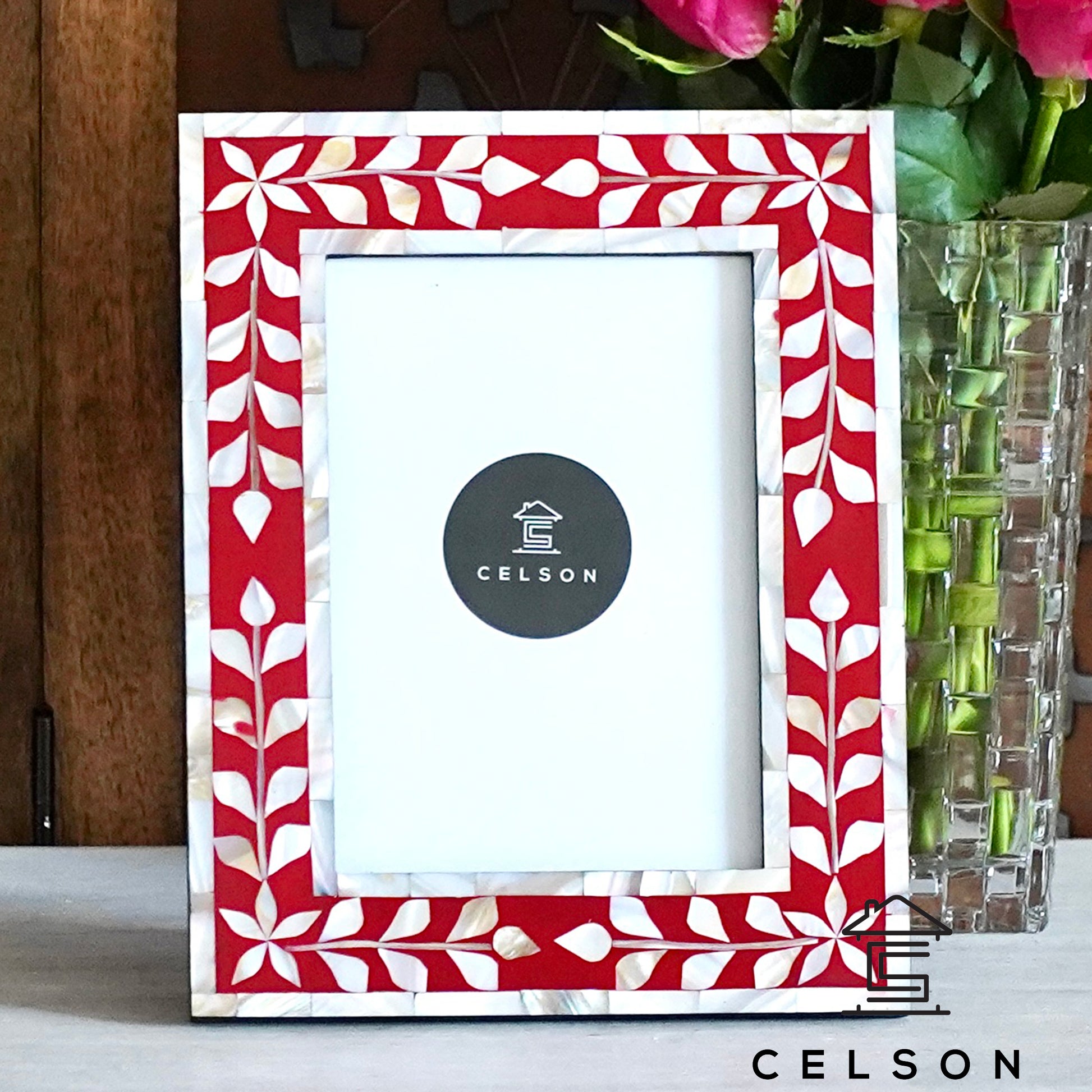 Ethan Mother of Pearl Inlay Photo Frame