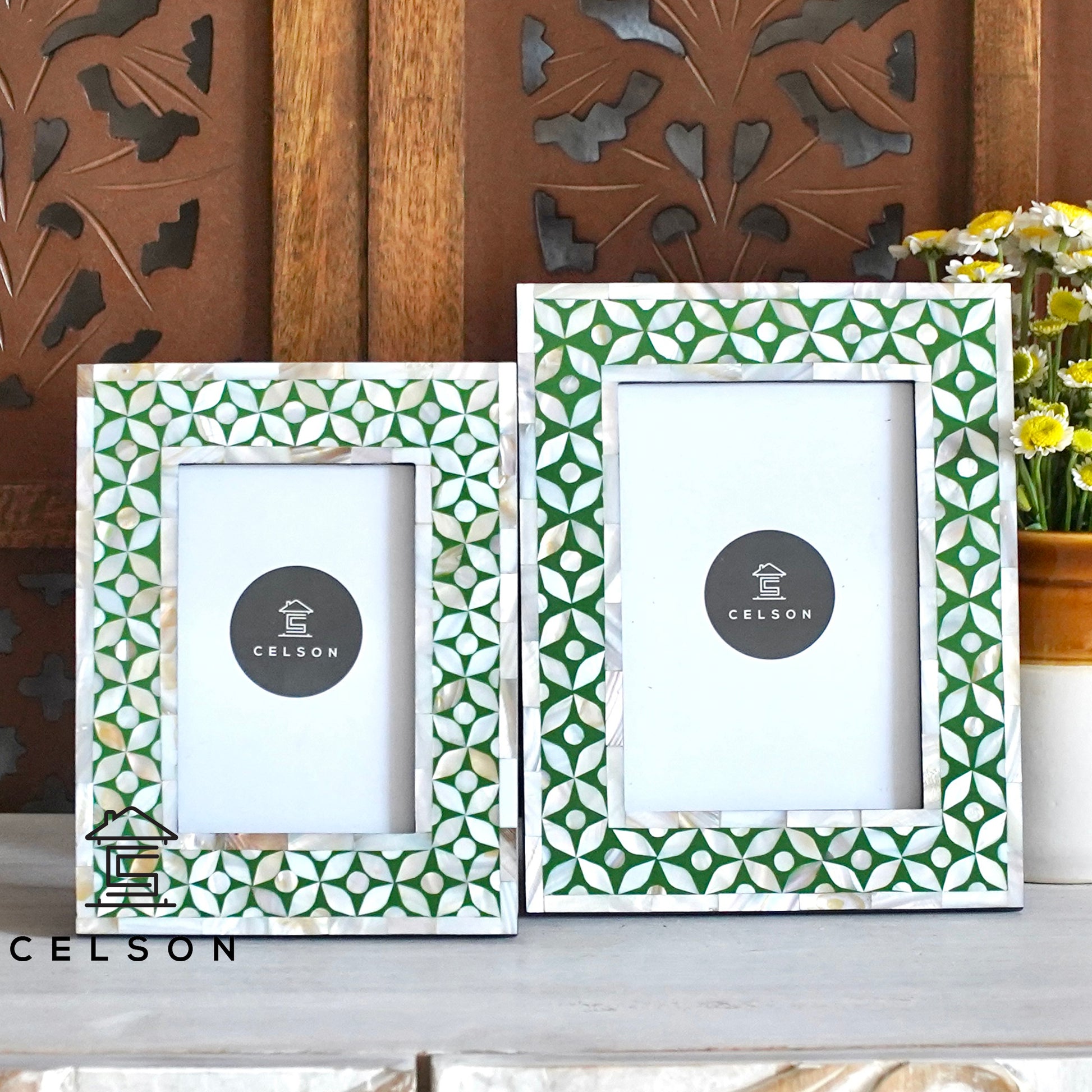 Liam Mother of Pearl Inlay Photo Frame