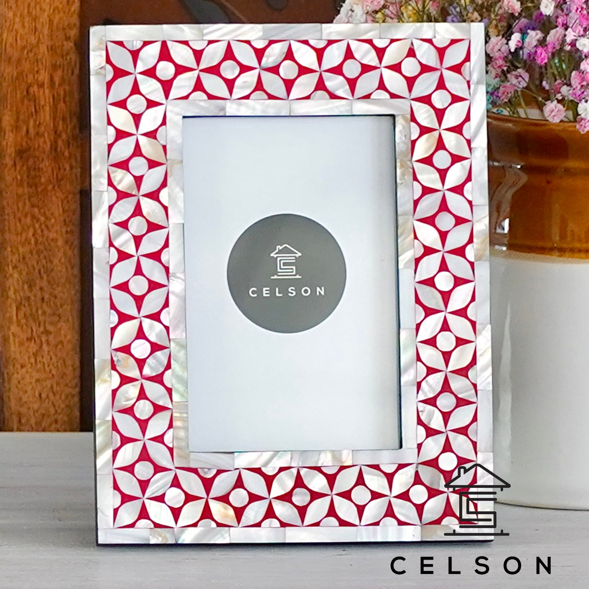 Natasha Mother of Pearl Inlay Photo Frame