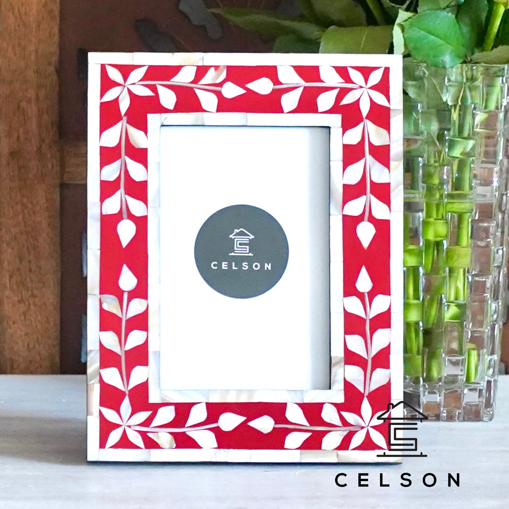 Ethan Mother of Pearl Inlay Photo Frame