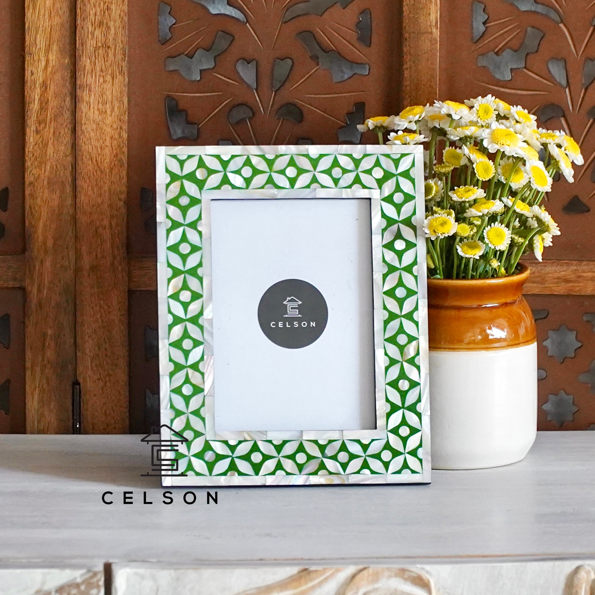 Liam Mother of Pearl Inlay Photo Frame