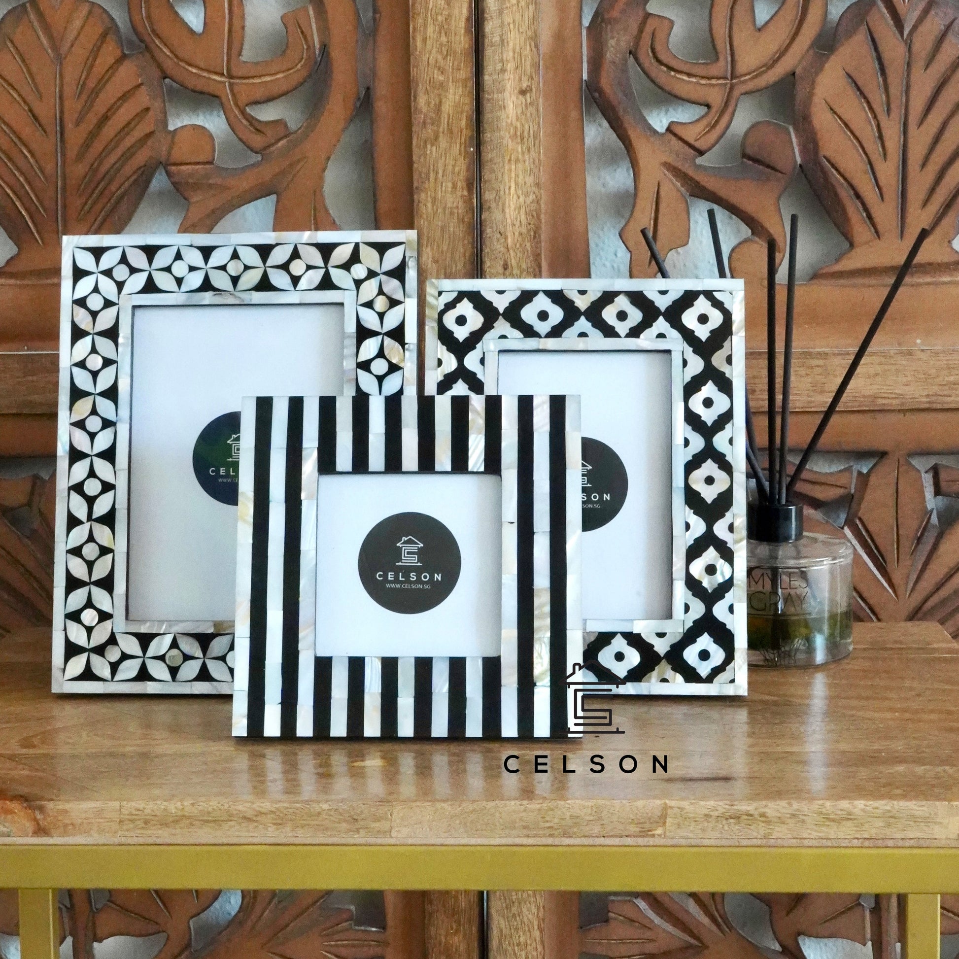 Billy Mother of Pearl Inlay Photo Frame