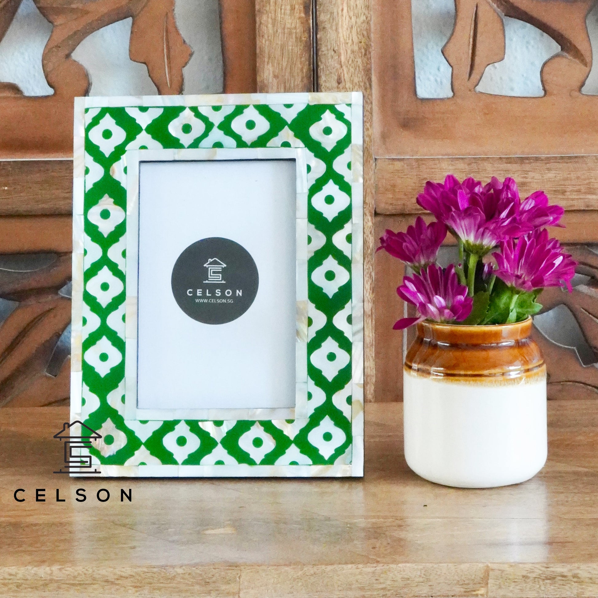 Chrissy Mother of pearl Inlay Photo Frame