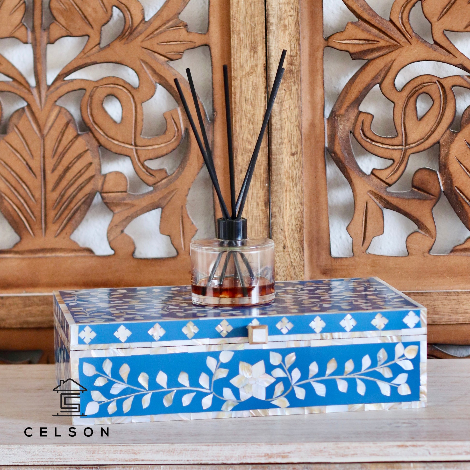 Penne Mother of Pearl Inlay Box