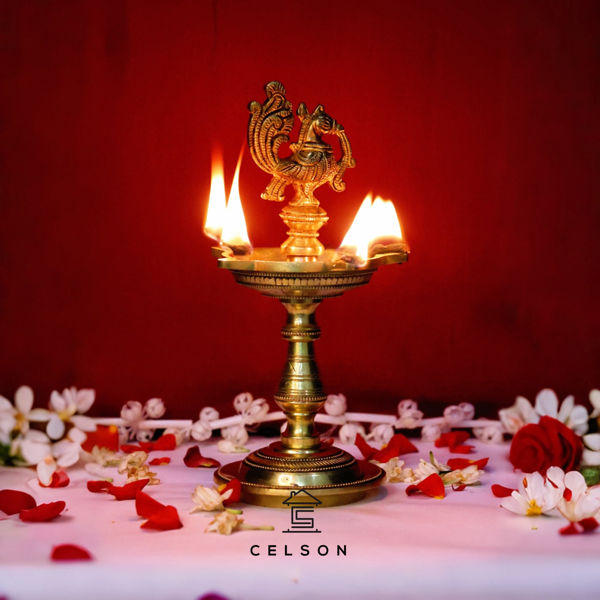 Handcrafted Brass Deepanjali