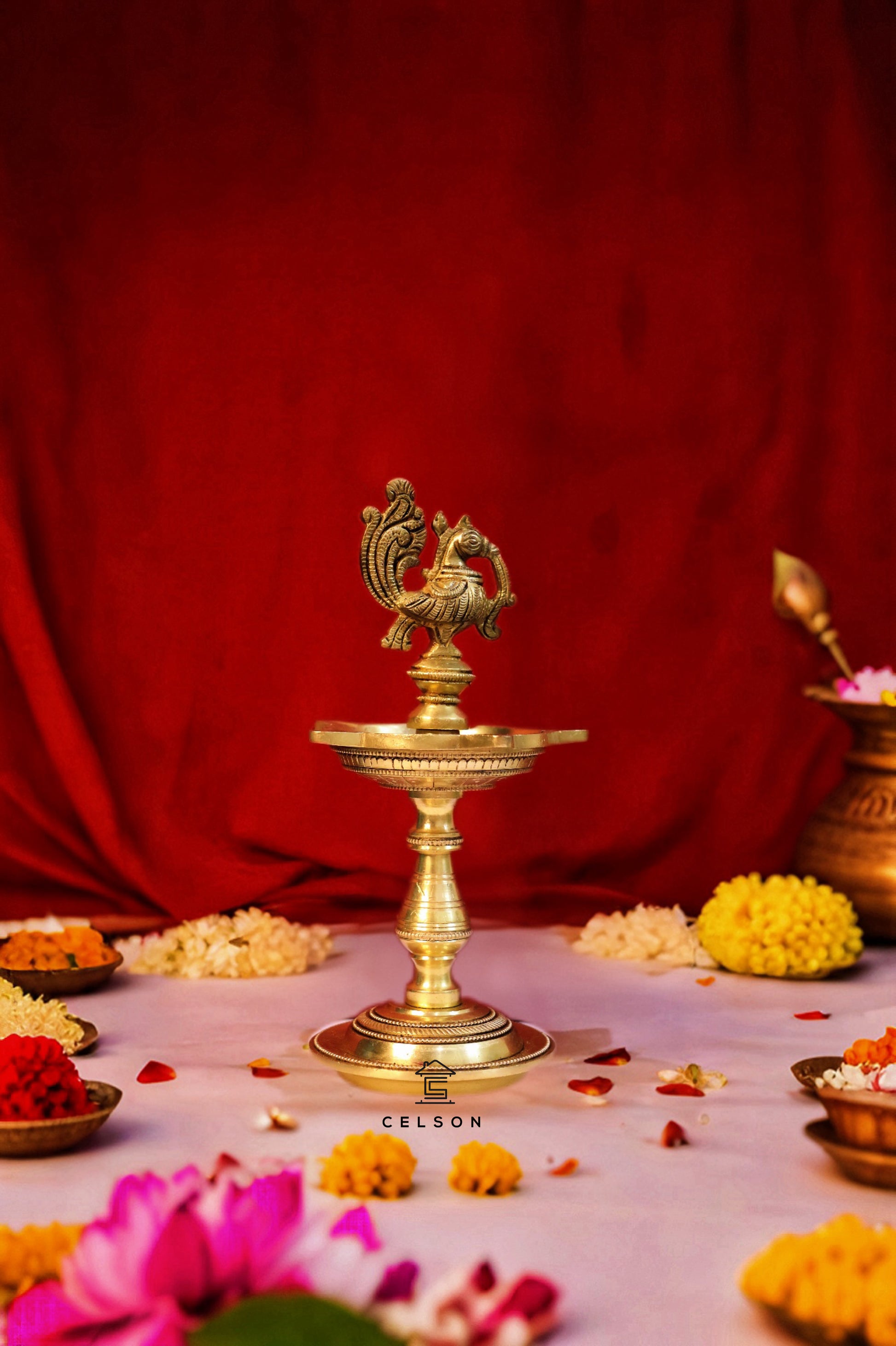 Handcrafted Brass Deepanjali