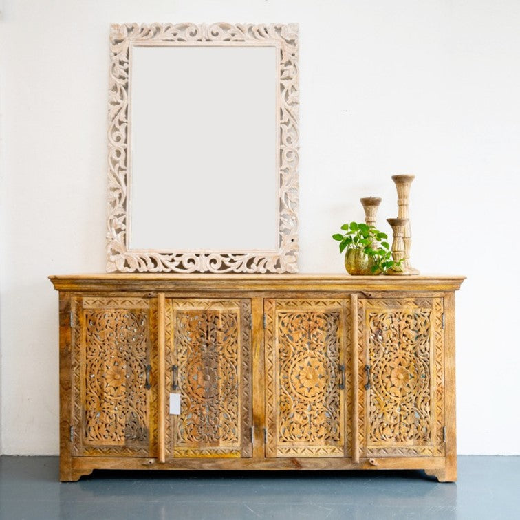Finler Hand Carved Sideboard