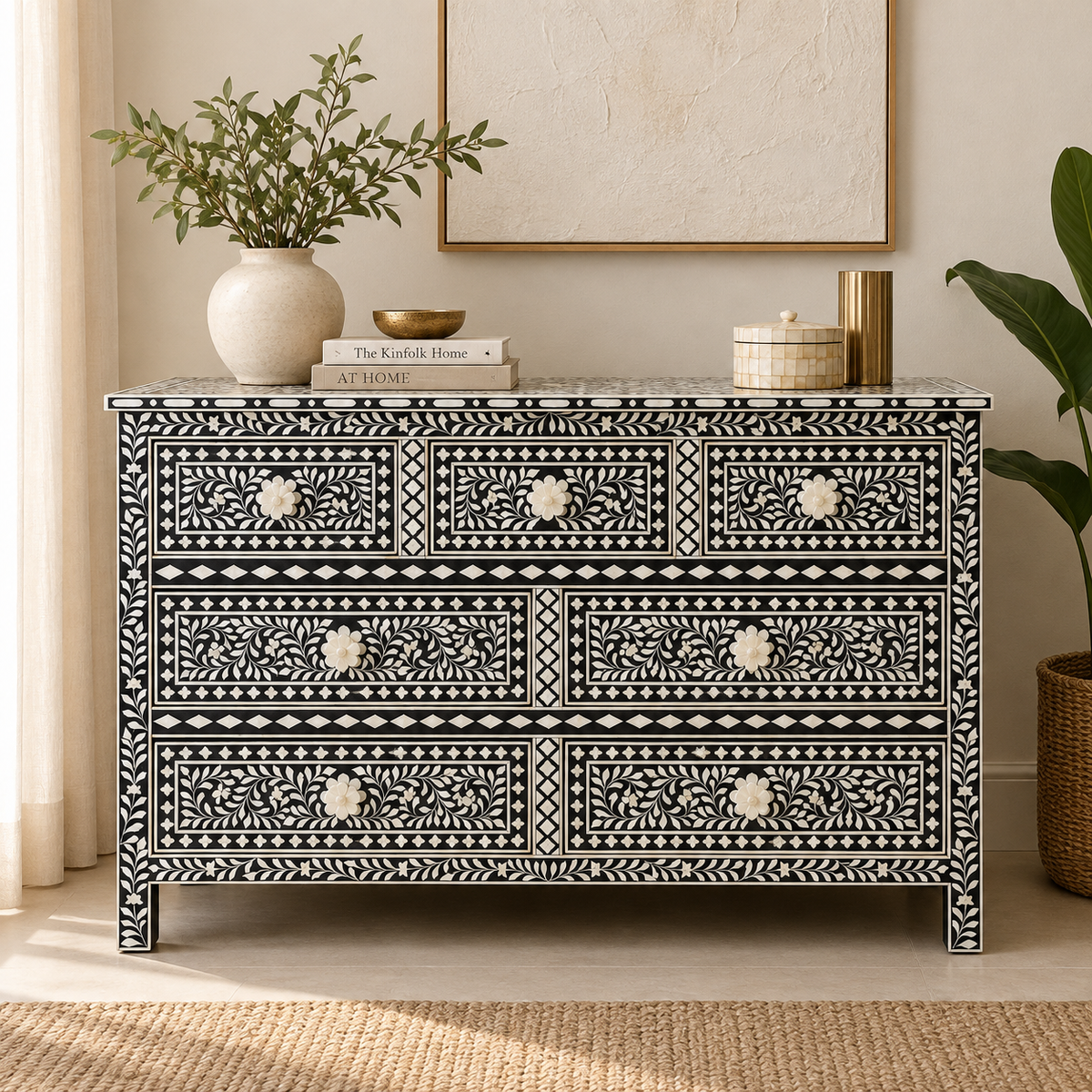 Mulvey Bone Inlay Dresser