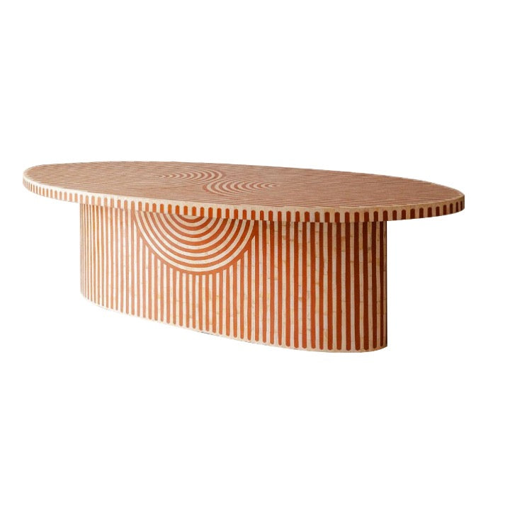 Clara Bone Inlay Dining Table