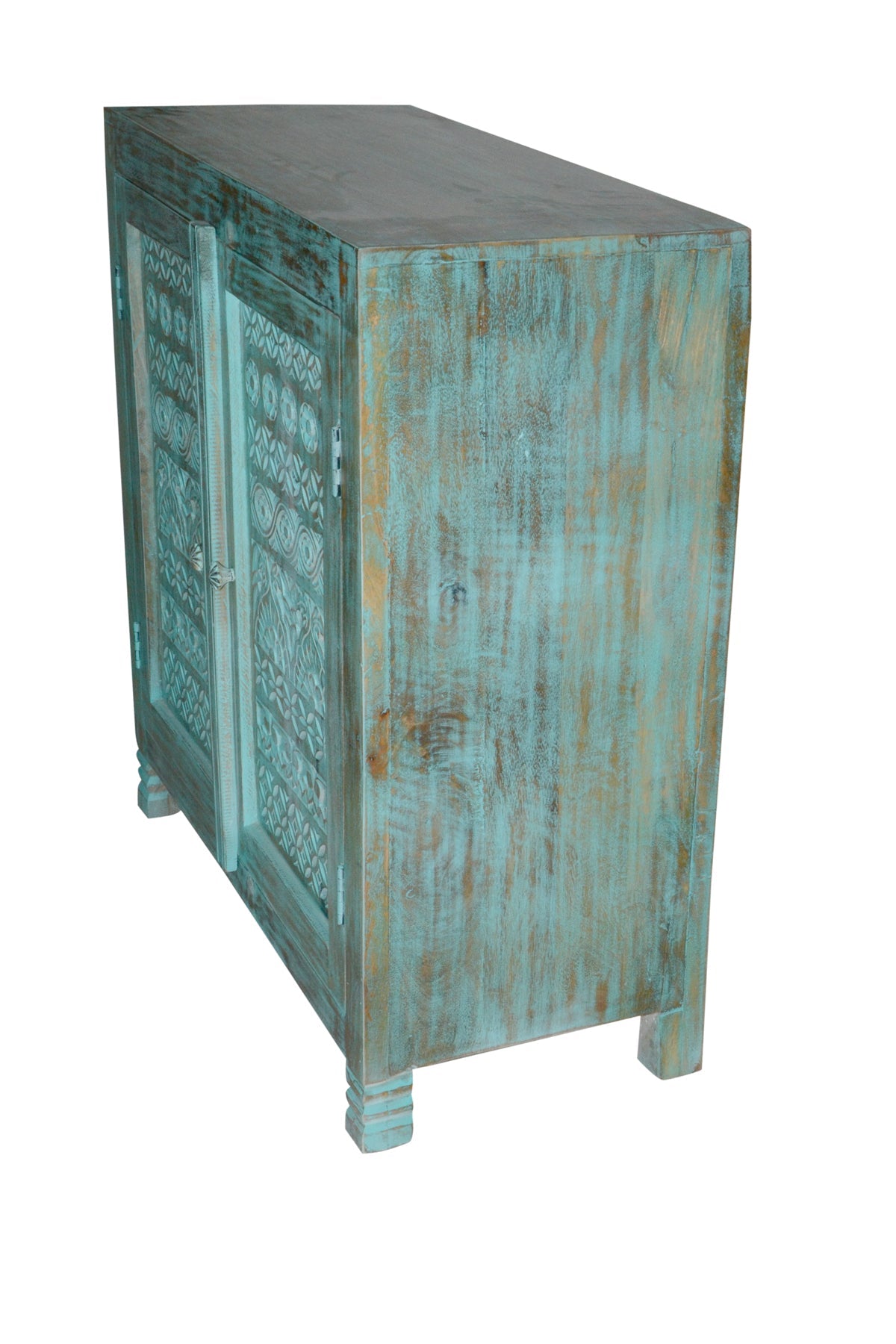 Margot Carved Wooden Chest