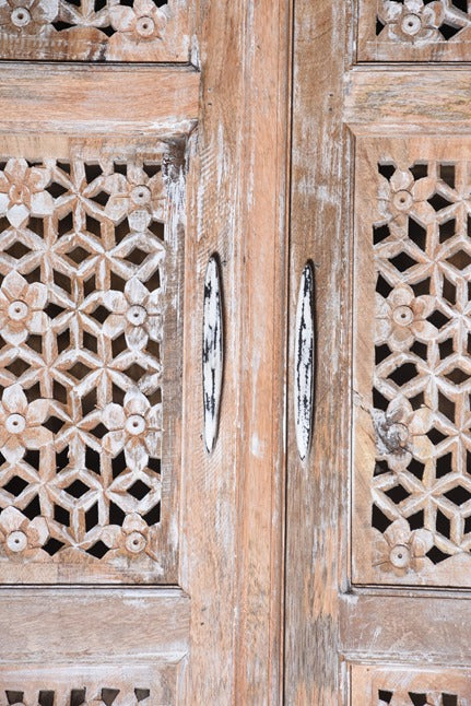 Milan Hand Carved Almirah