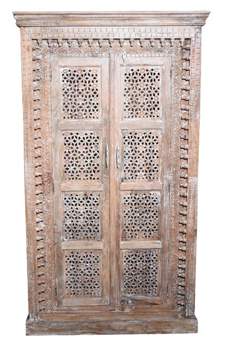 Milan Hand Carved Almirah