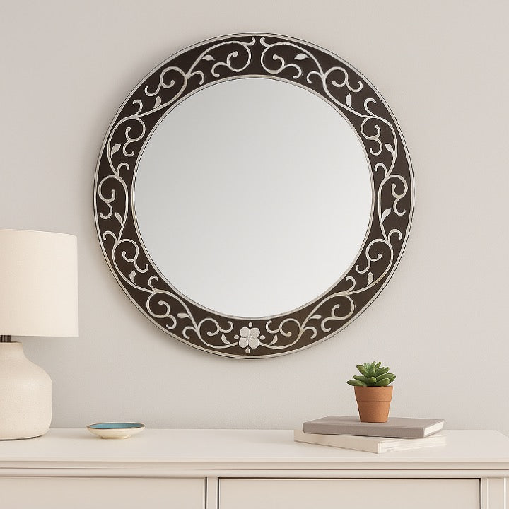 Hina Mother of Pearl Inlay Mirror