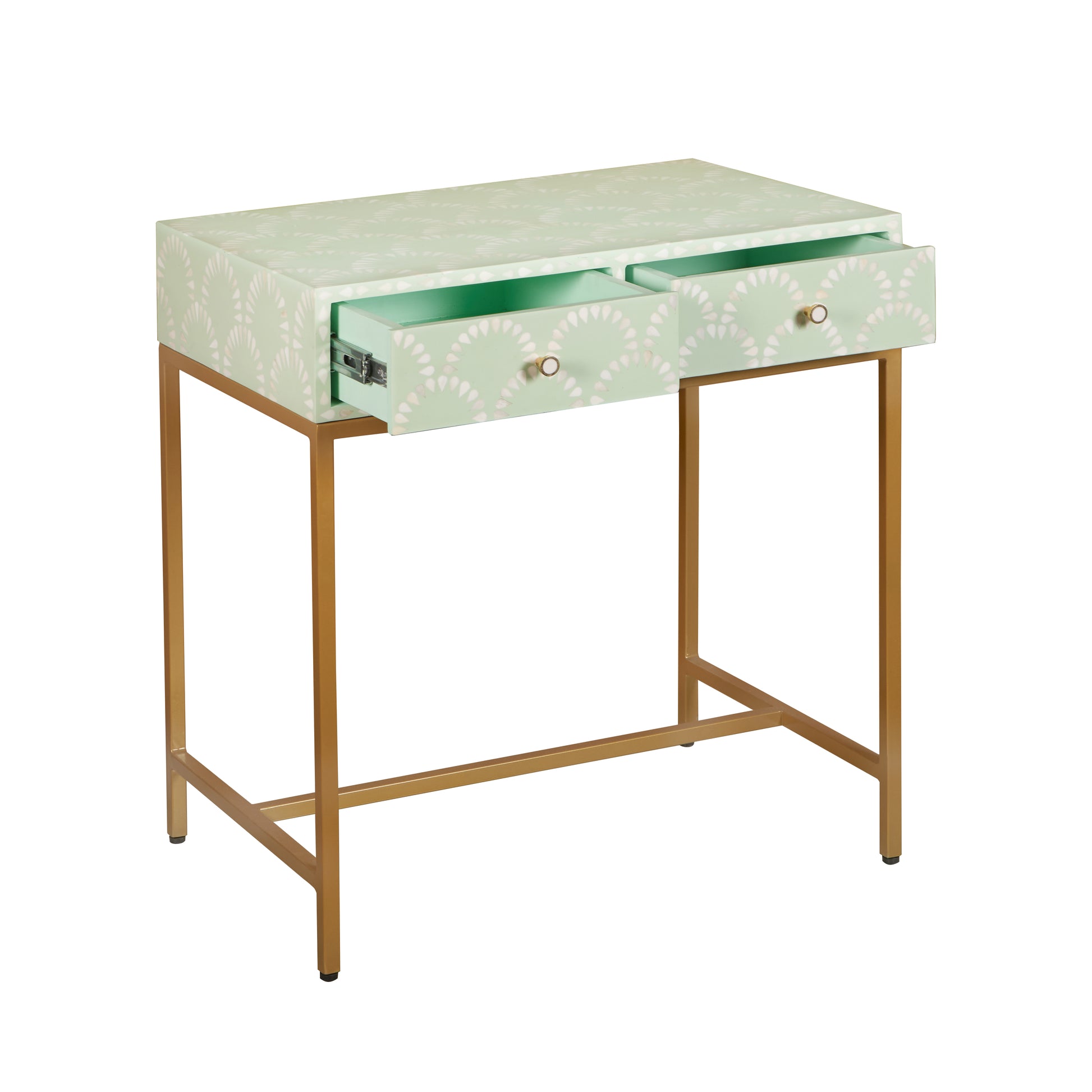 Oliver Bone Inlay Vanity Table