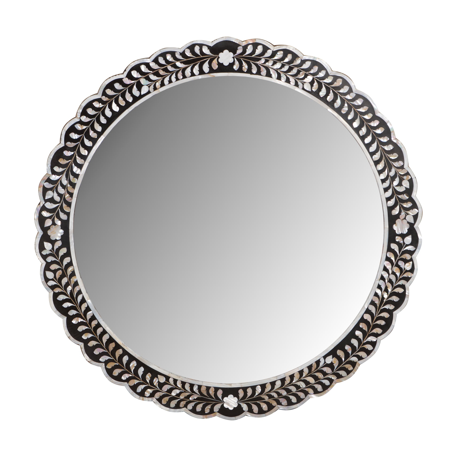 Luna Mother of Pearl Inlay Mirror