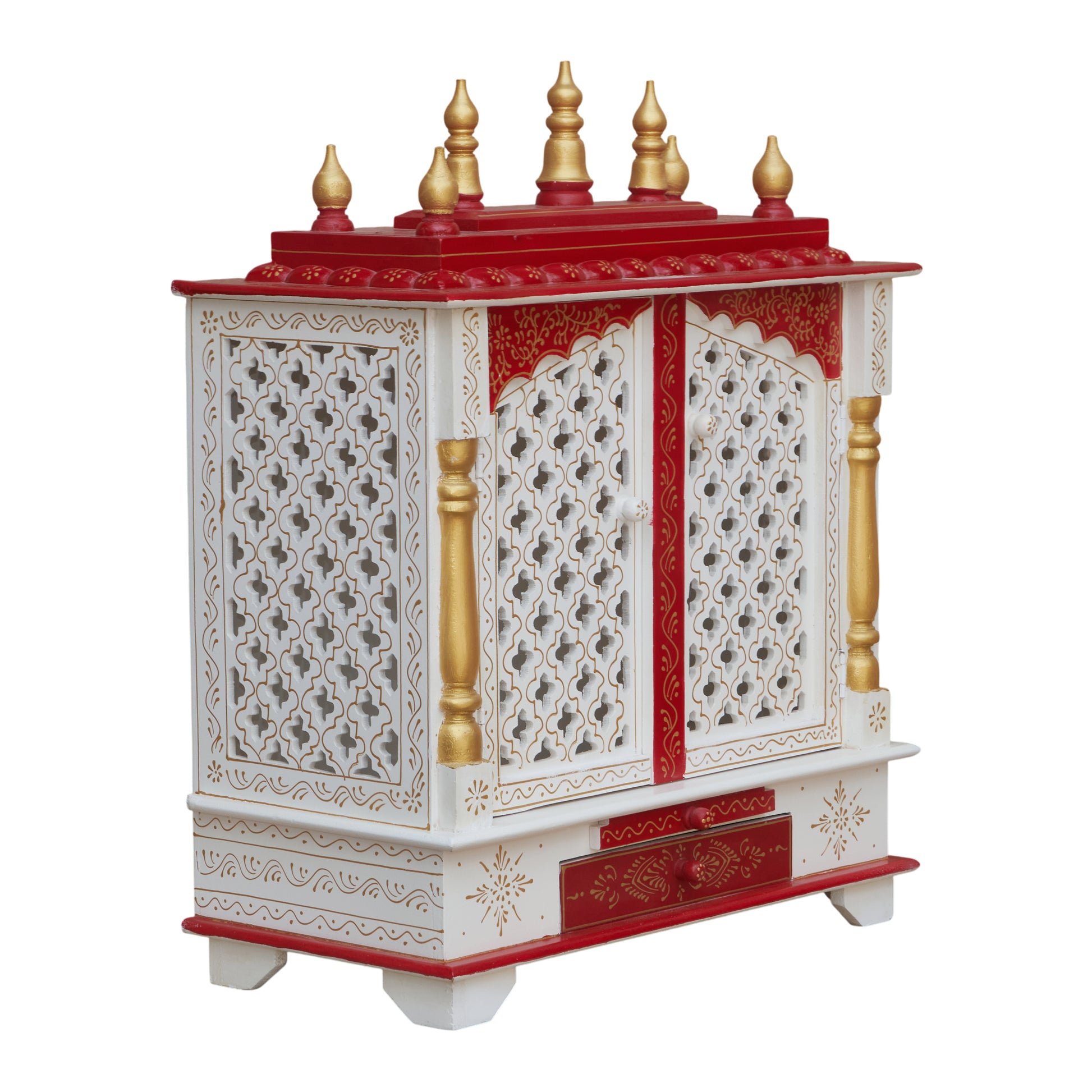 Shiva Wooden Hand Carved Mandir