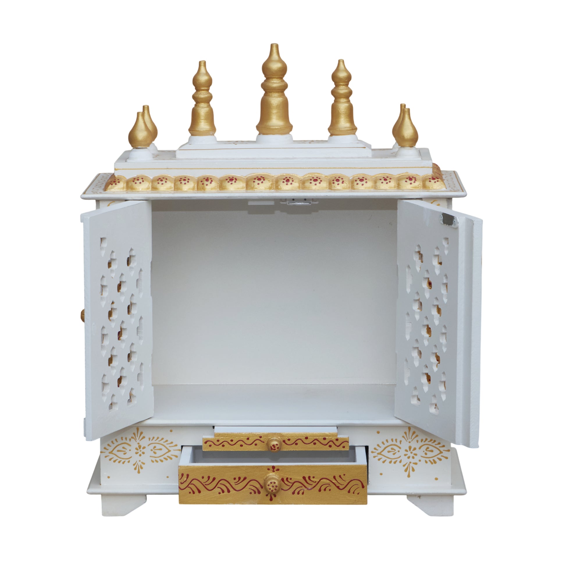 Laxhmi Wooden Carved Mandir