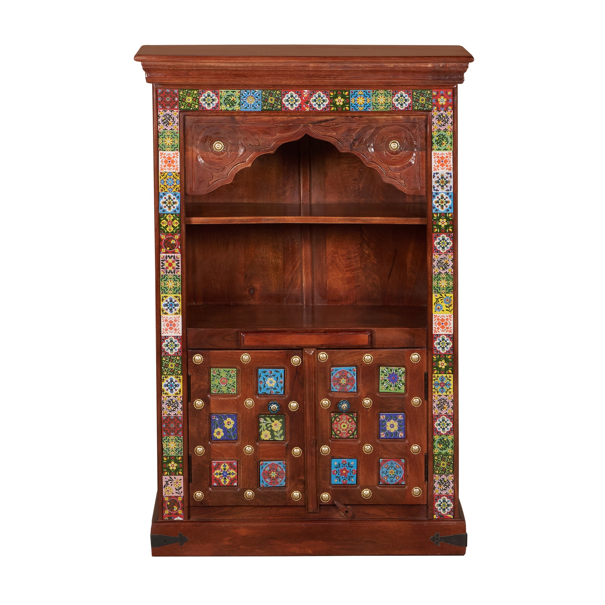 Gopala Hand Carved Wooden Mandir