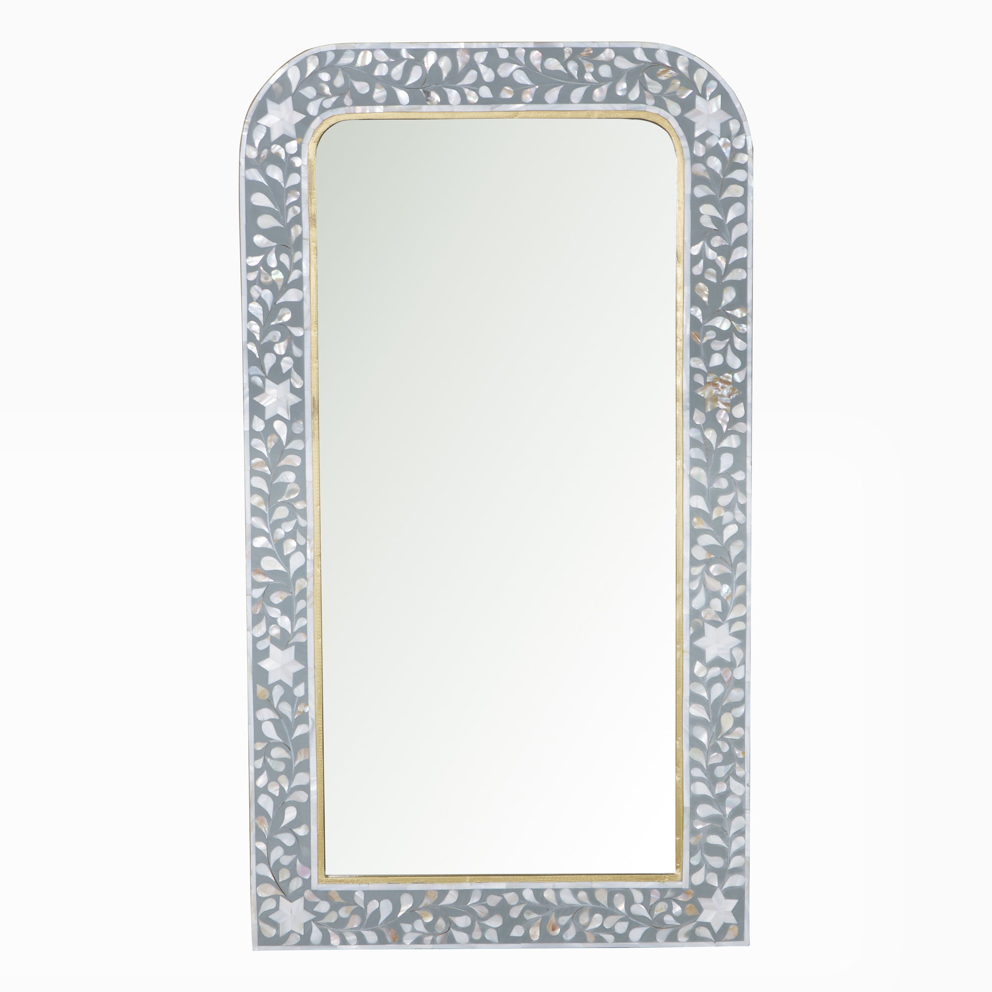 Ember Mother of Pearl Inlay Mirror