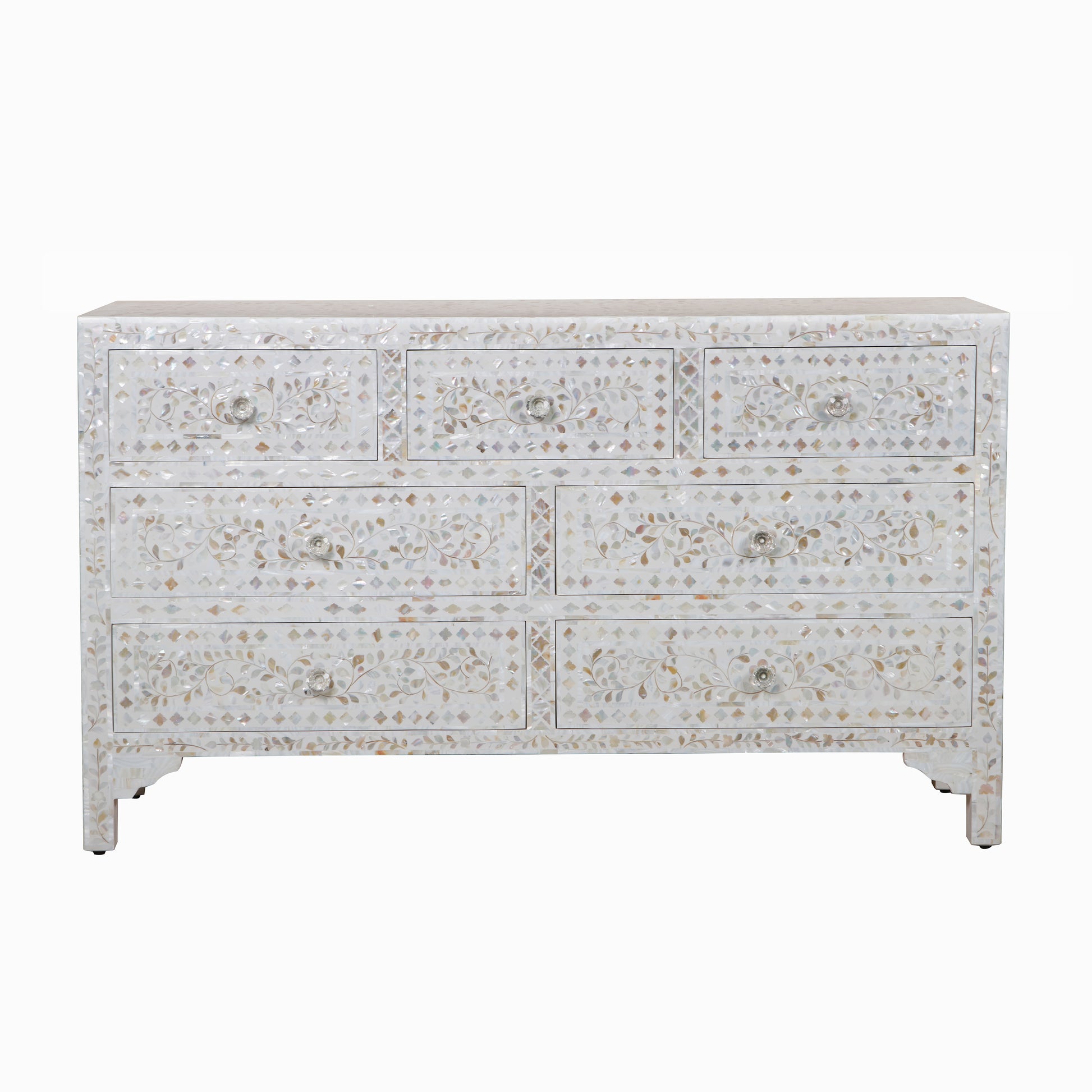 Evan Mother of Pearl Inlay Dresser
