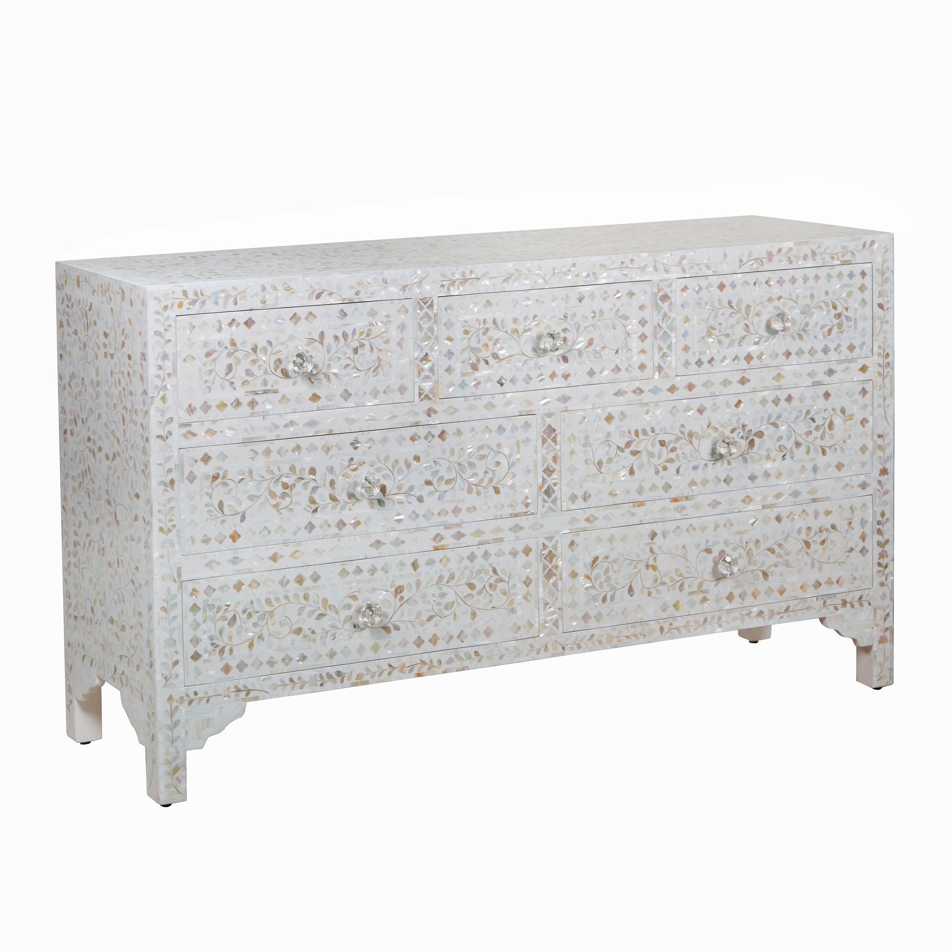 Evan Mother of Pearl Inlay Dresser