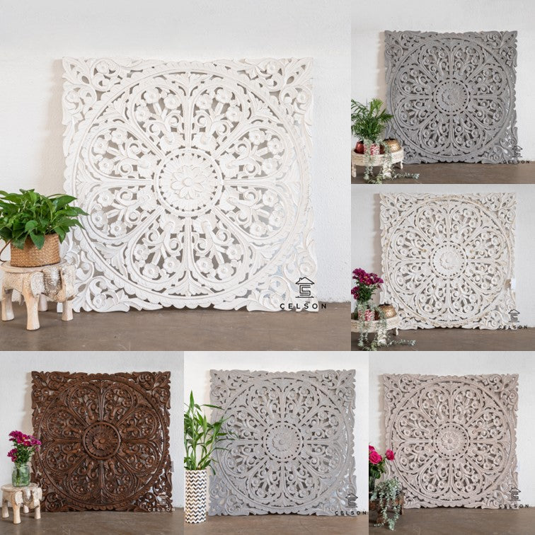 Cibu Carved Wall Panel