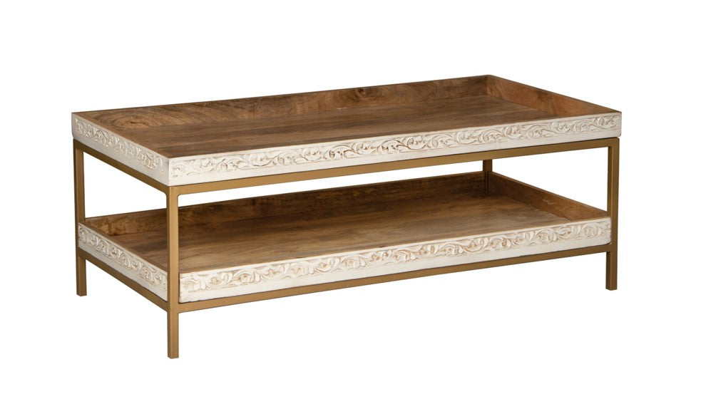 Viva Carved Coffee Table