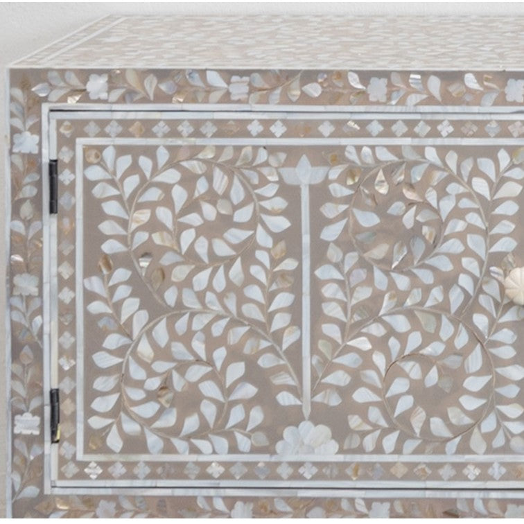 Elle Mother of Pearl Inlay Console Table