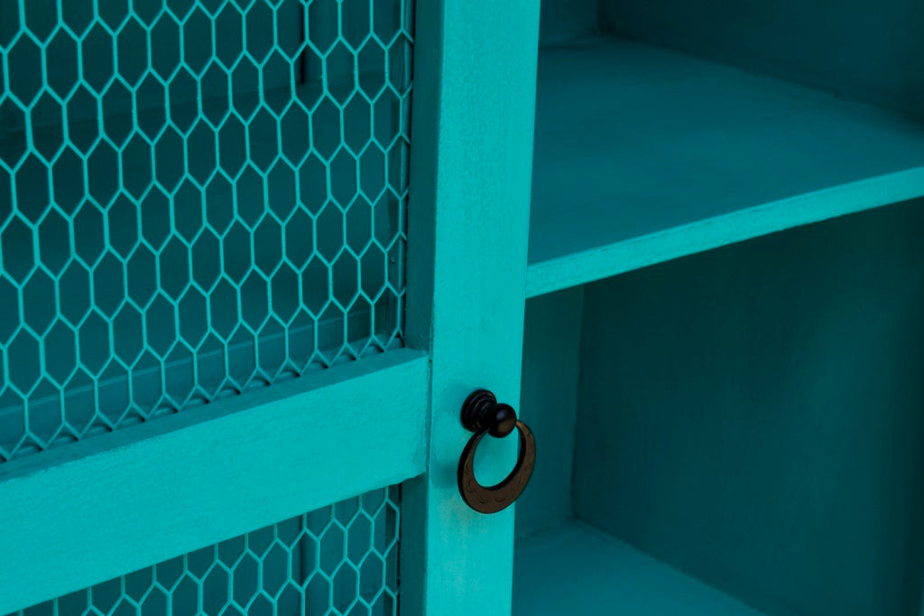 Eris Wooden Carved Cabinet