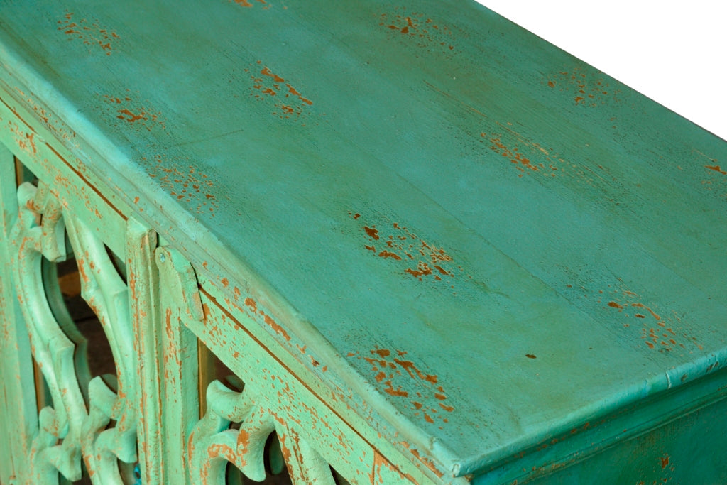 Gracie Carved Wooden Cabinet