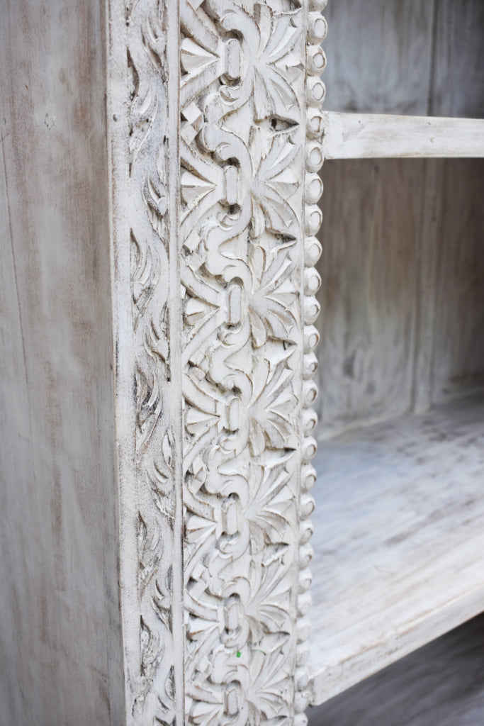 Riley Carved Bookshelf