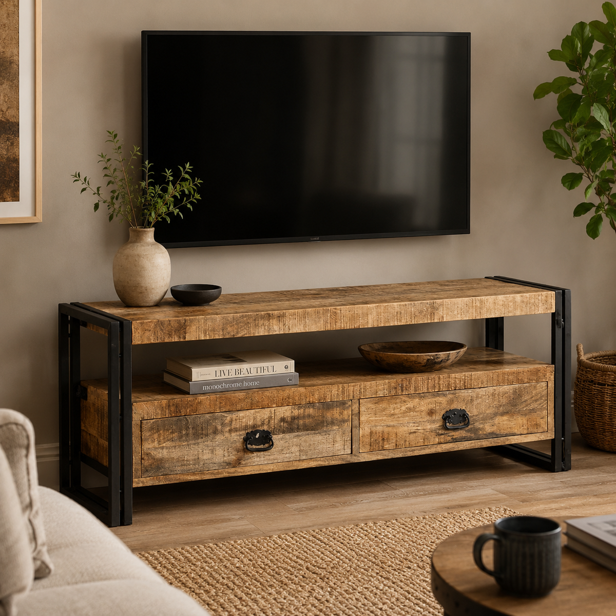 Zyrra Wooden TV Buffet