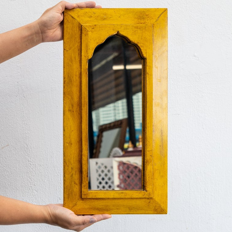 Rima Hand Painted Wooden Mirror