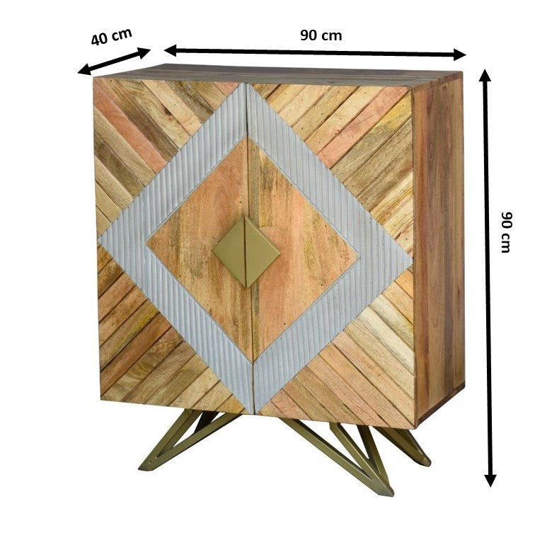 Arthur Carved Wooden Cabinet