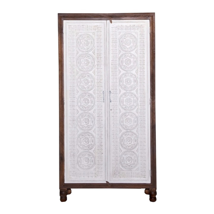 Jensen Hand Carved Almirah